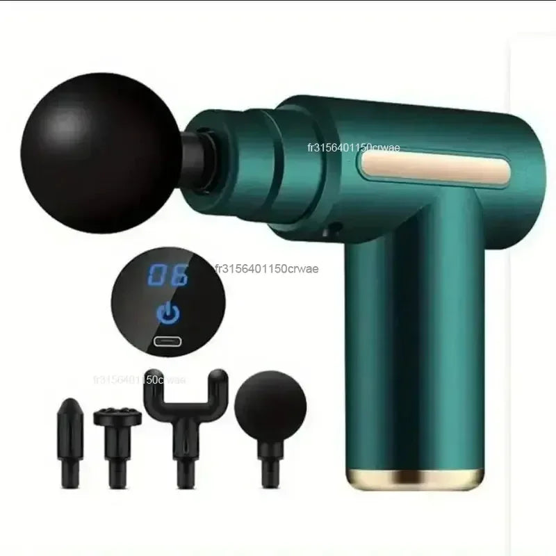 Mini Muscle Massage Gun Portable Handheld Vibration Massager