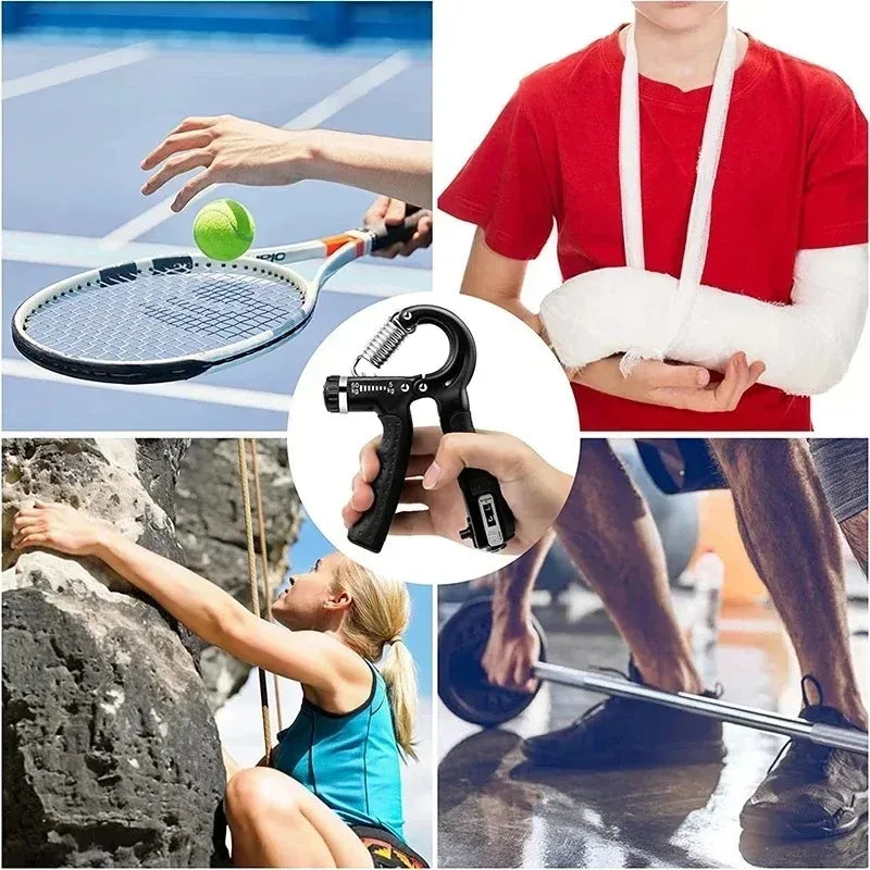 Adjustable Hand Grip Strengthener 10-100kg with Counter