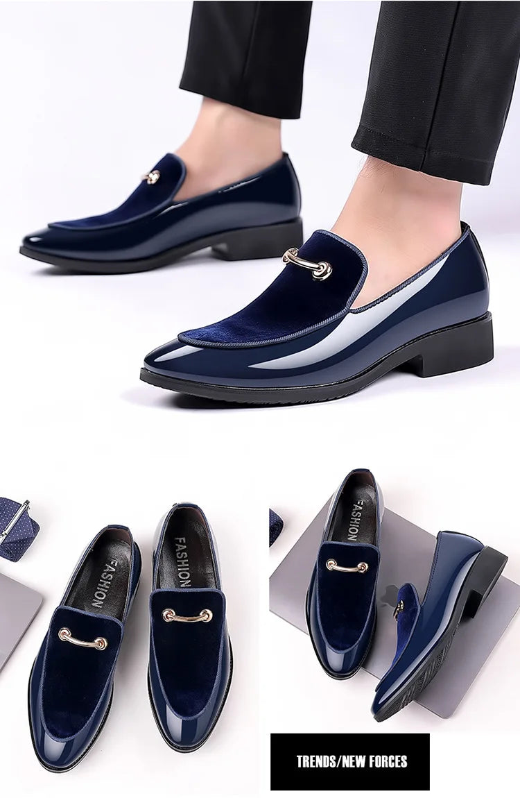 Suede Shoes for Men Italian Style Oxford Wedding Shoes
