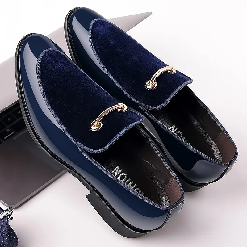 Suede Shoes for Men Italian Style Oxford Wedding Shoes