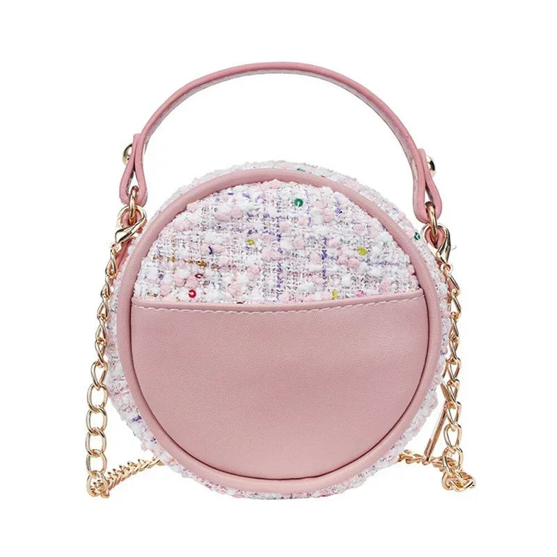 Kids Crossbody Bag Flower Messenger Shoulder Bag for Girls