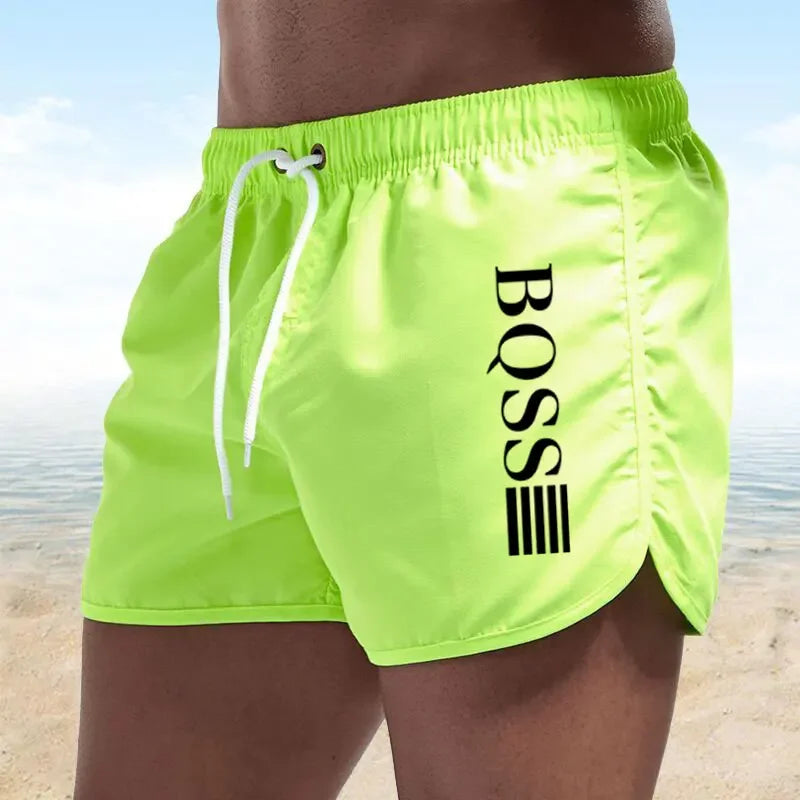 Men Swim Shorts Fast Drying Breathable Beach Shorts