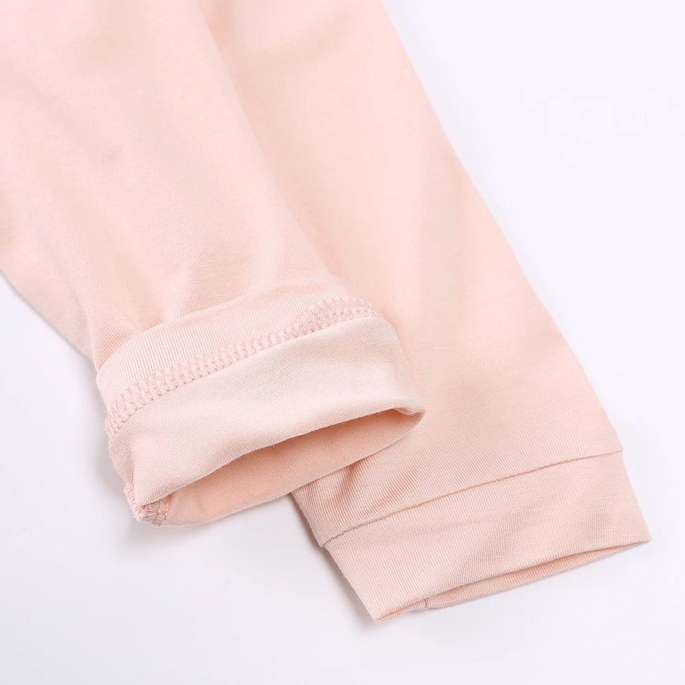 Kids Pajamas Sets Bamboo Fiber Breathable Sleepwear