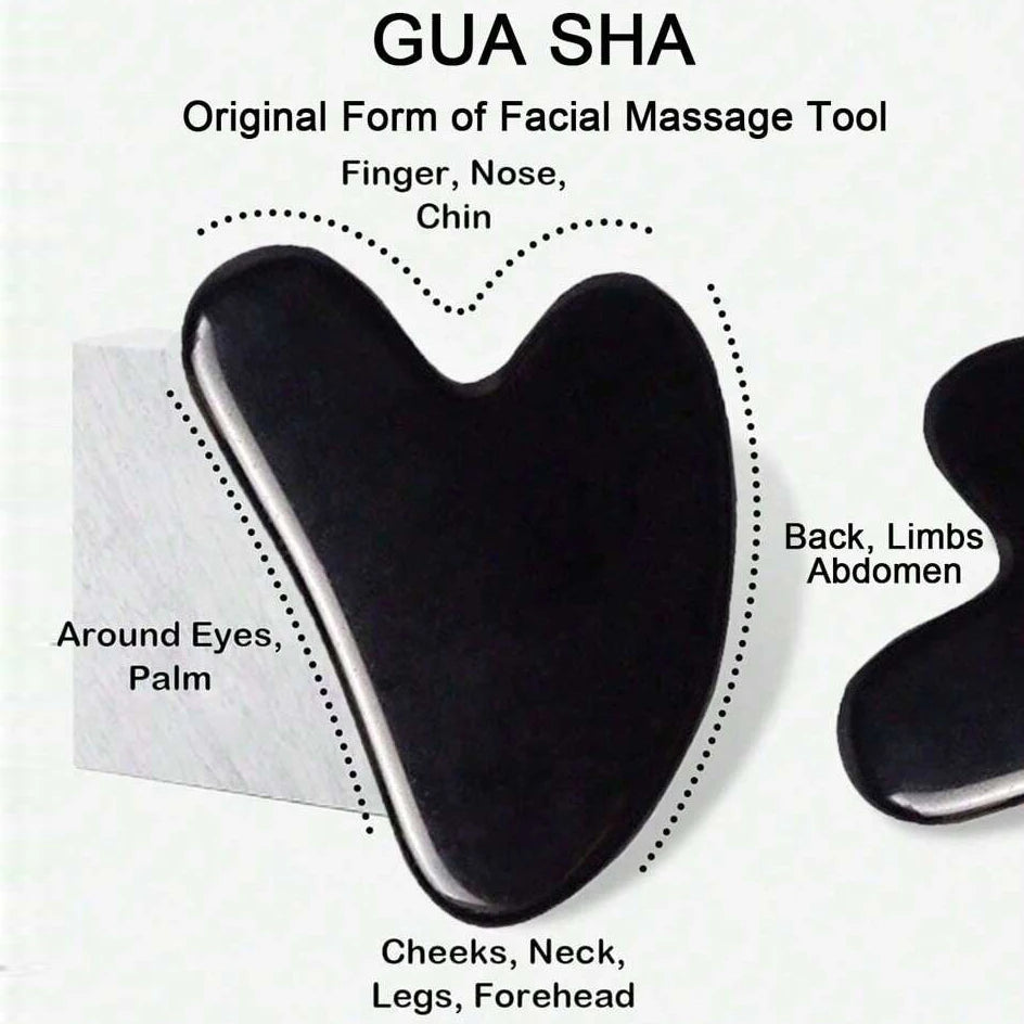 Ice Face Roller Facial Roller GuaSha Face Tool Set