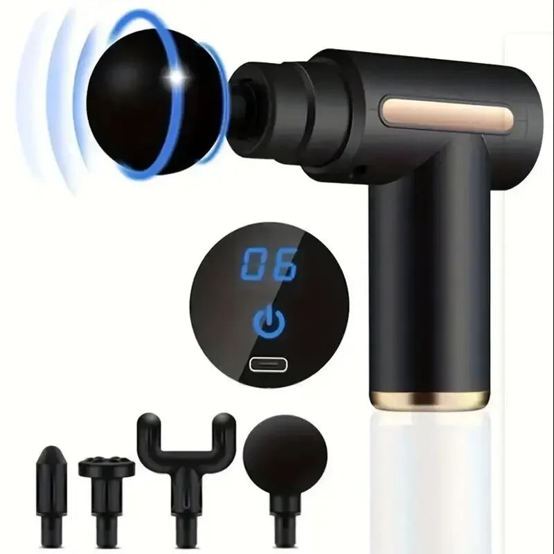 Mini Muscle Massage Gun Portable Deep Percussion Body Massager