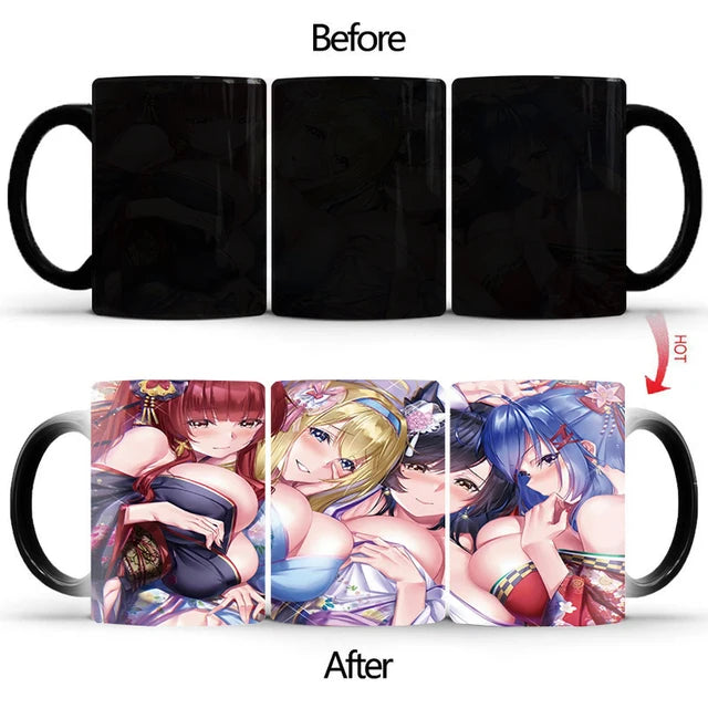 Color Changing Mug Creative Magic Hot Drink Cup