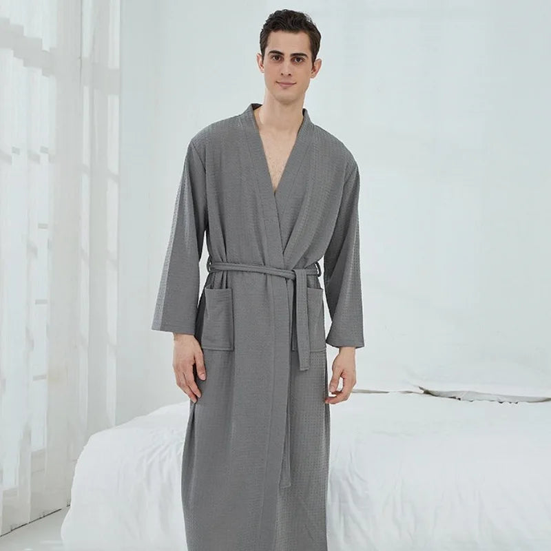 Terry Bathrobe Long Absorbent Dressing Gown