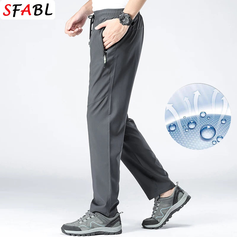 Men Hiking Pants 5XL Quick Dry Outdoor Sport Trousers