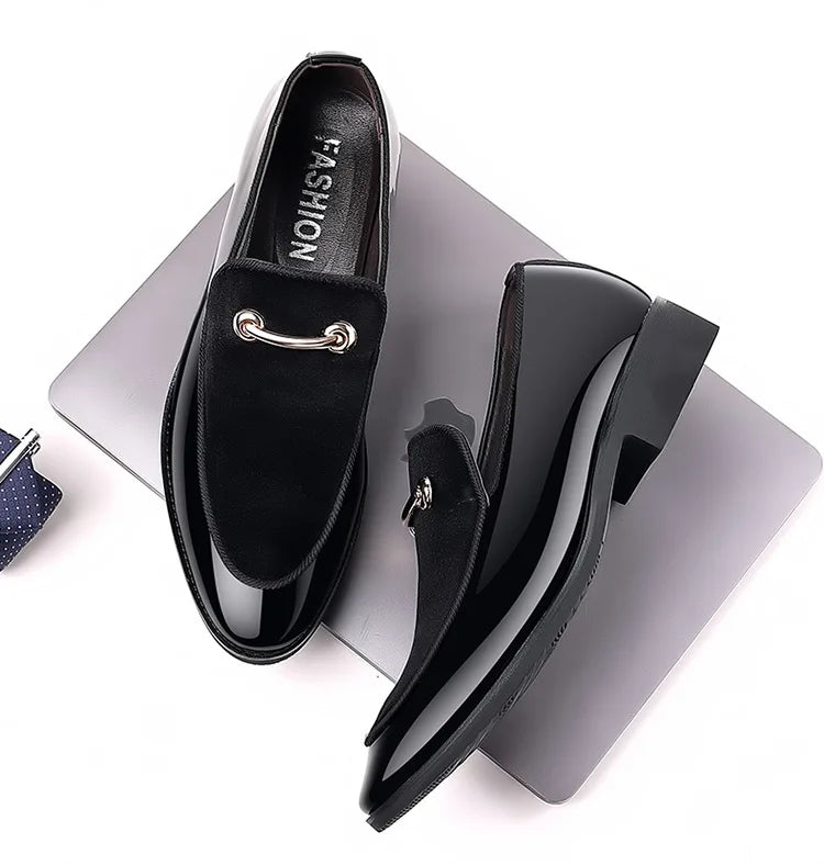 Suede Shoes for Men Italian Style Oxford Wedding Shoes