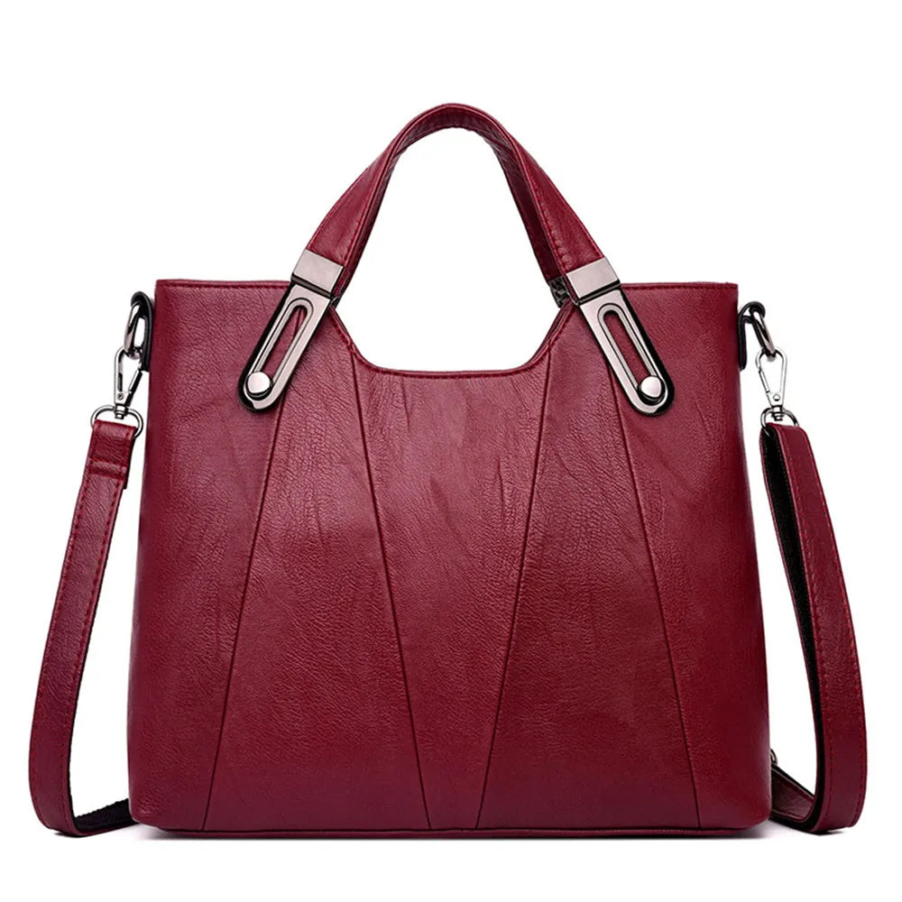 PU Leather Handbag for Women Crossbody Shoulder Tote Bag