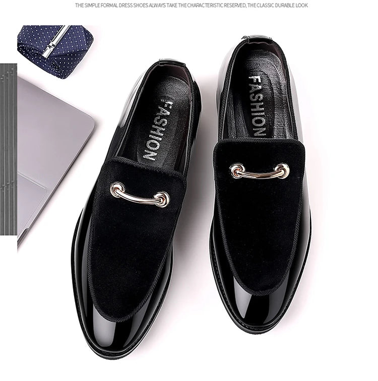Suede Shoes for Men Italian Style Oxford Wedding Shoes