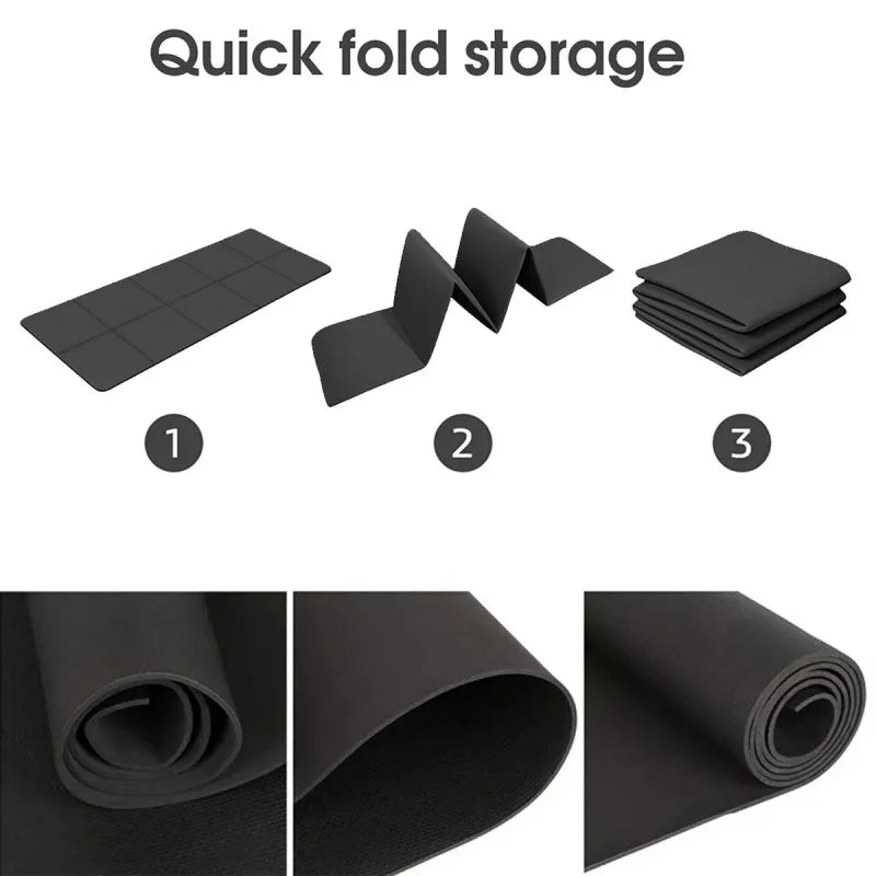 Yoga Mat Anti-skid Sports Fitness EVA Comfort Foam 4MM Thick Yoga Mat for Exercise Yoga and Pilates Gymnastics Mat - Smart Living Store
