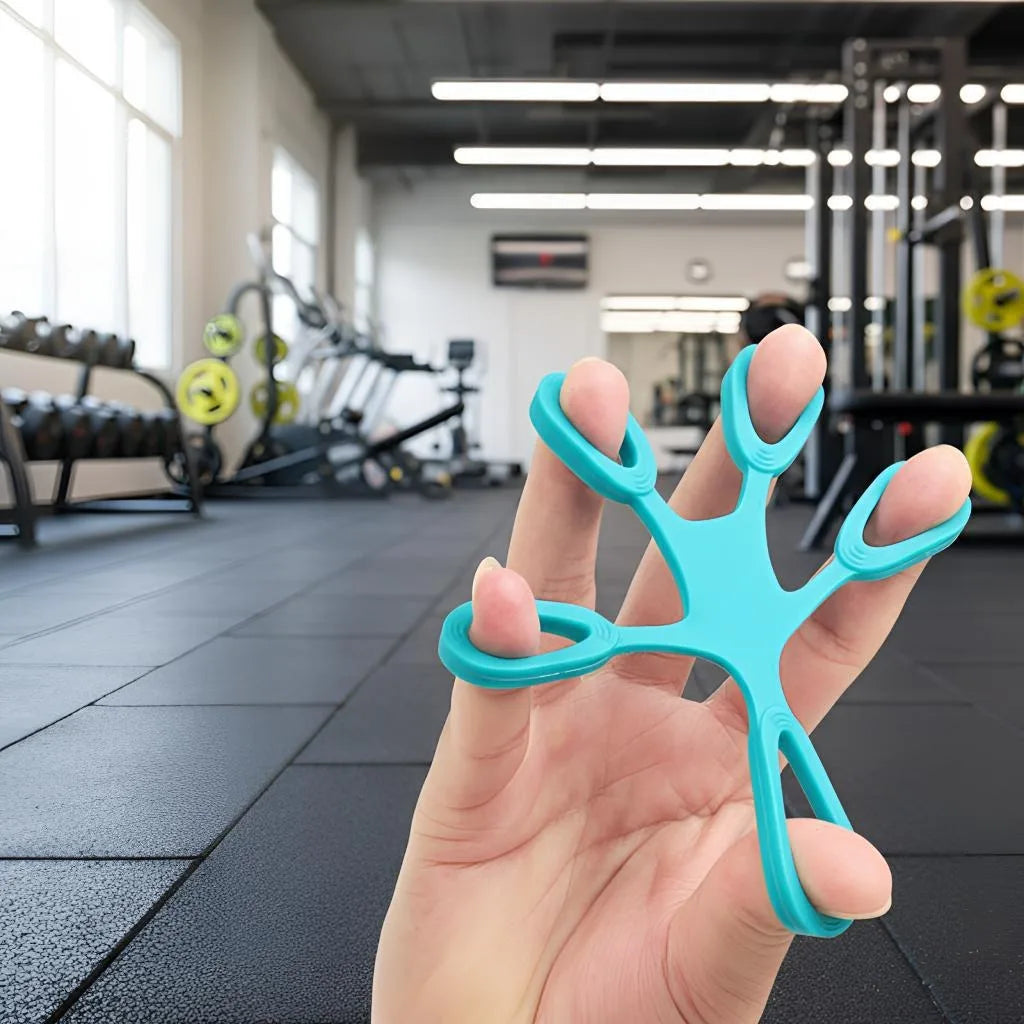 Finger Exerciser Silicone 5-Finger Stretcher for Hand Training