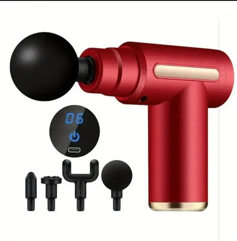 Mini Muscle Massage Gun Portable Deep Percussion Body Massager