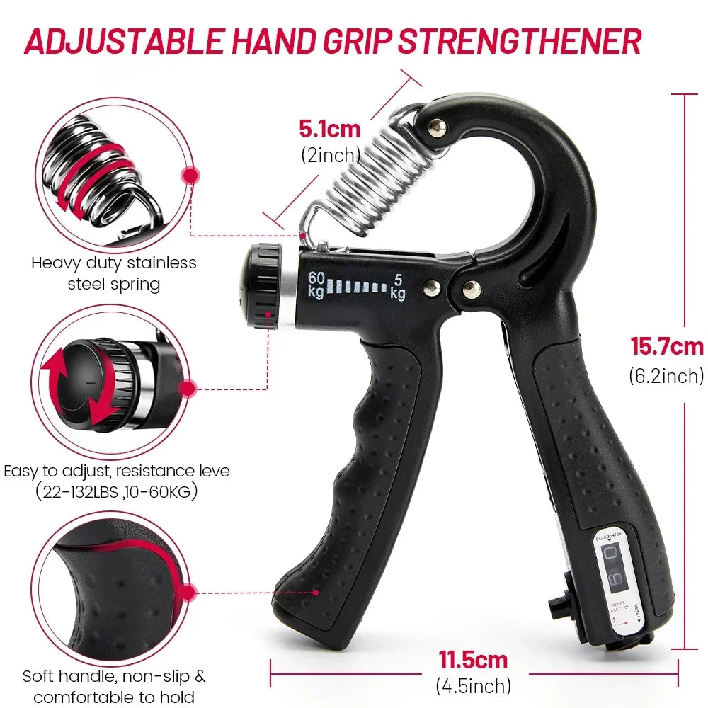 Grip Strength Trainer Adjustable Hand Grip for Men
