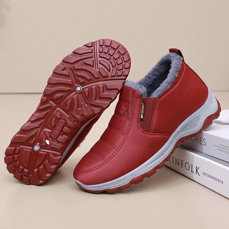 Men Winter Shoes Casual Cotton Warm Chunky Sole Shoes