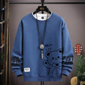 Tiger Printed Sweatshirt Japan Cartoon Harajuku Top