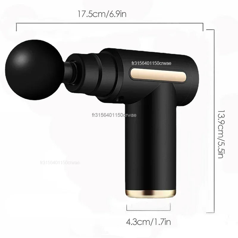 Mini Muscle Massage Gun Portable Handheld Vibration Massager