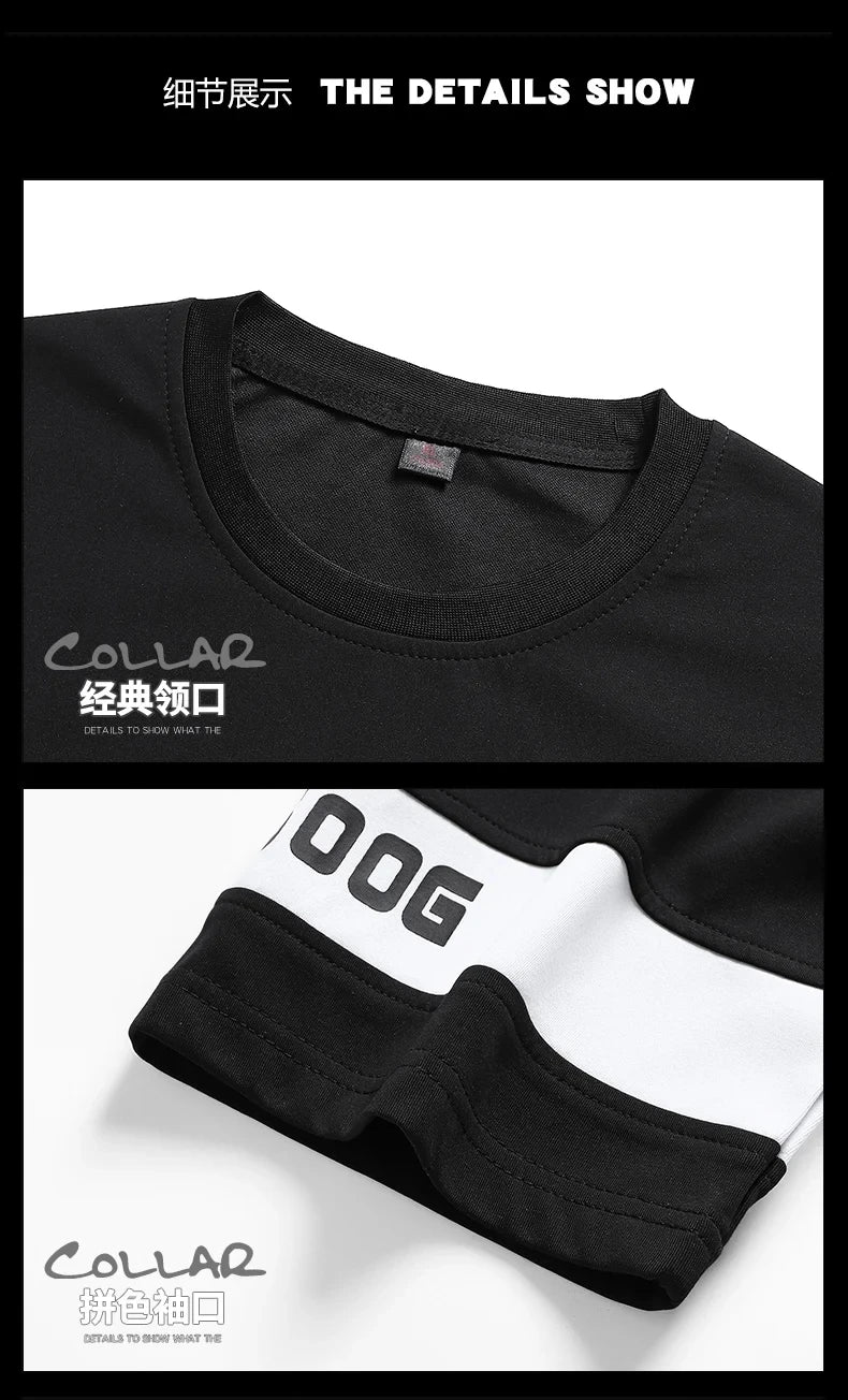 Men Streetwear T-Shirt Hip Hop Loose Summer Tee
