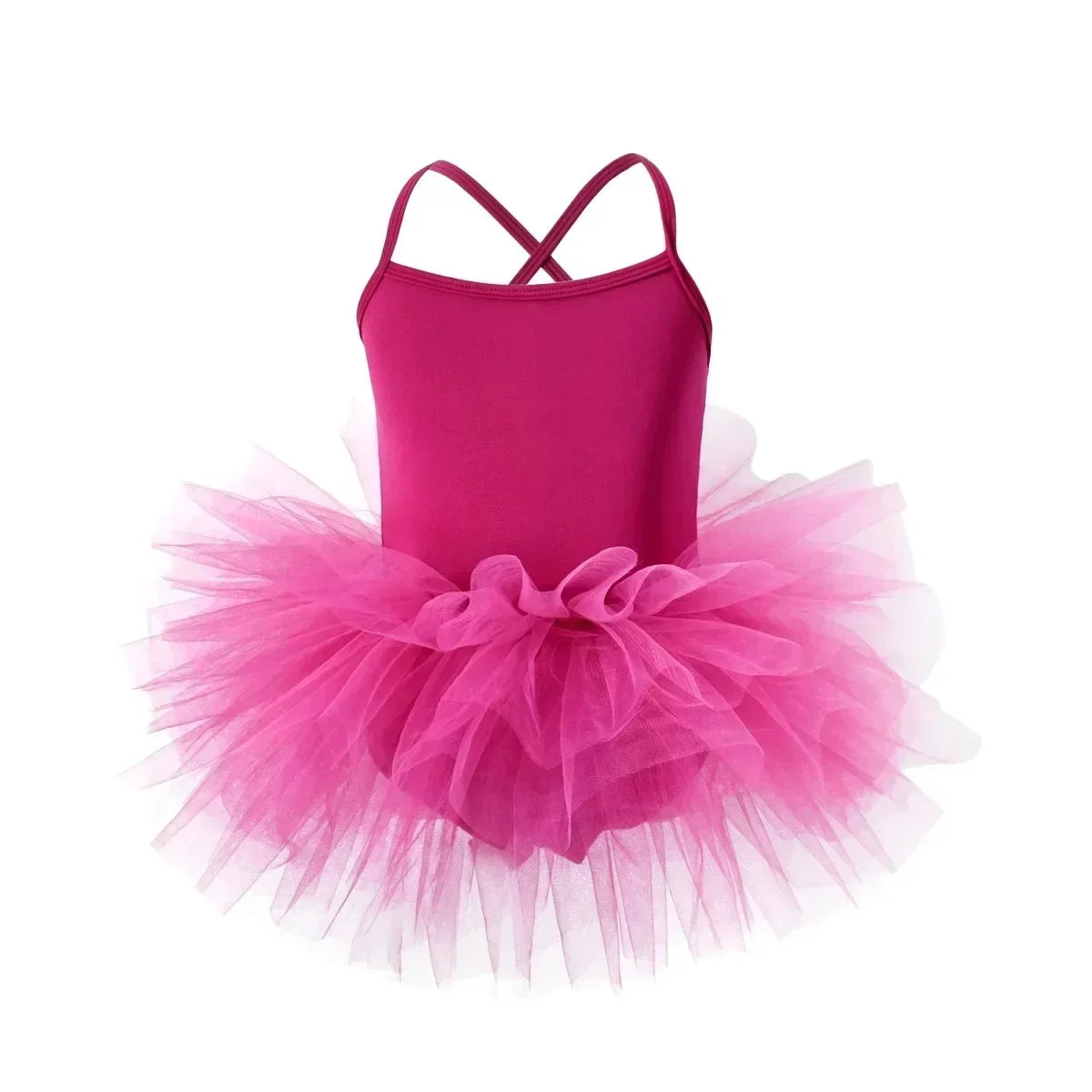 Girls Tutu Dress Lace Ballet Pettiskirt Sleeveless Dress