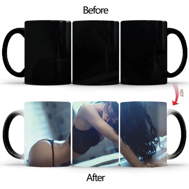 Color Changing Mug Creative Magic Hot Drink Cup