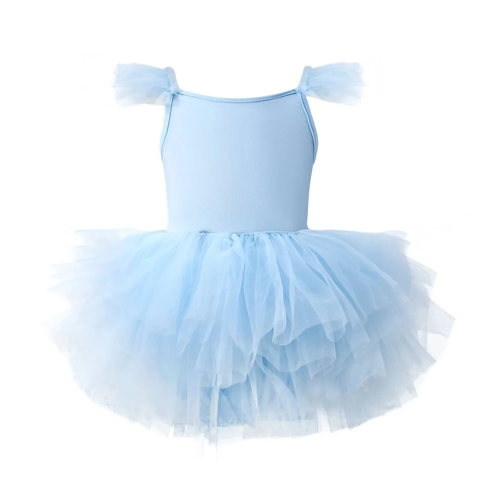Girls Tutu Dress Lace Ballet Pettiskirt Sleeveless Dress
