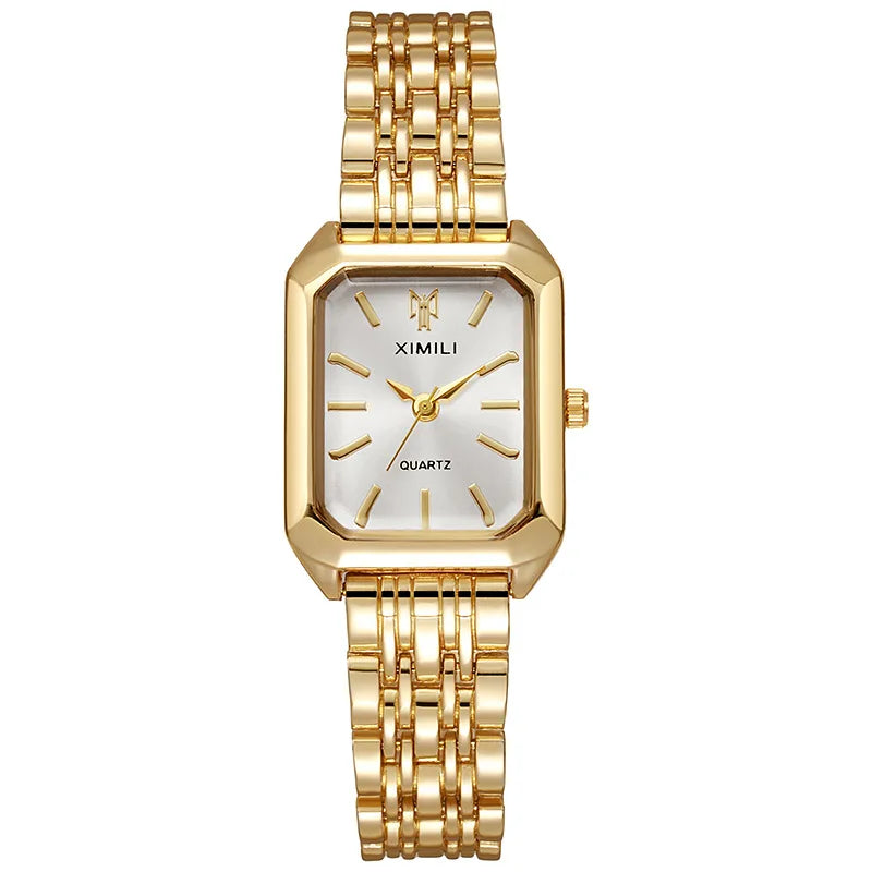 Women Watch Light Luxury Stainless Steel Quartz Watch