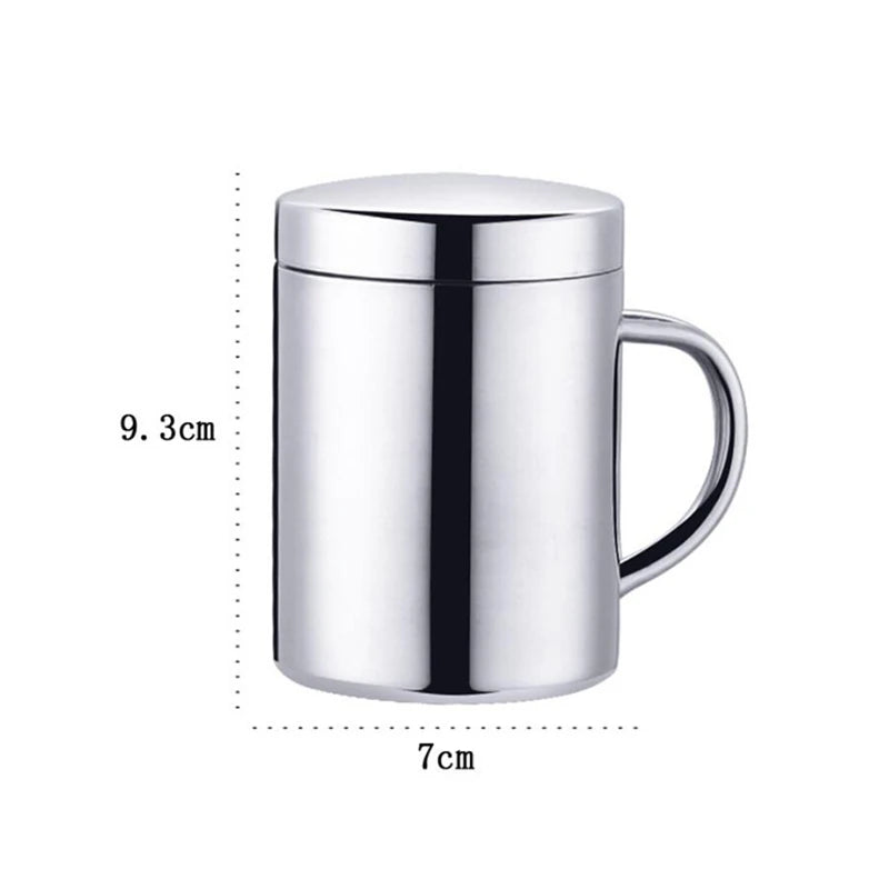 Insulated Coffee Mug 400ML Double Wall Stainless Steel Cup