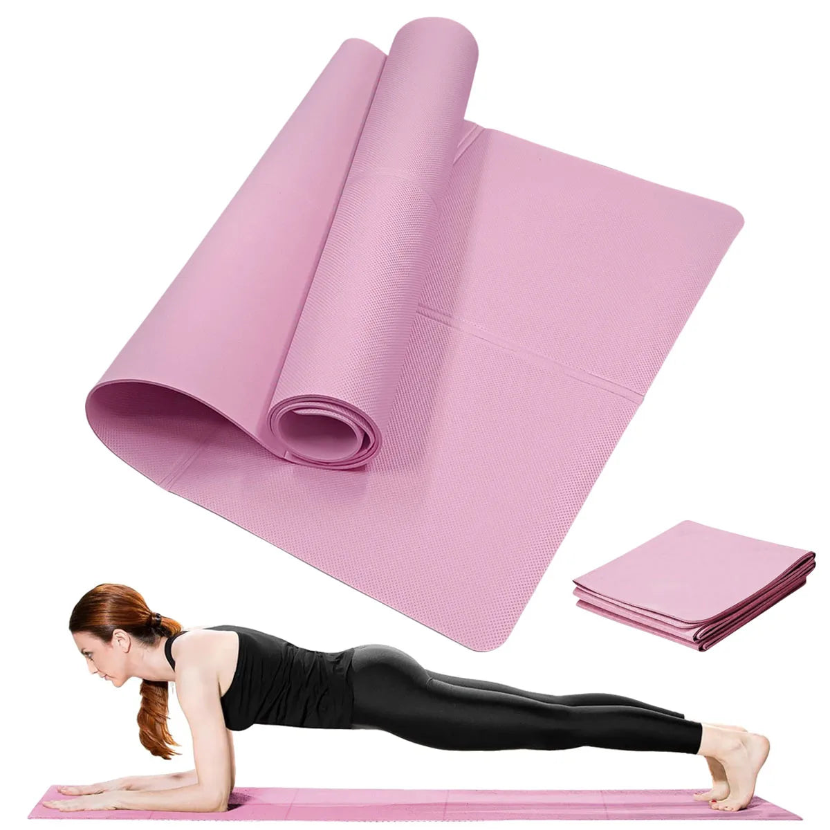 EVA Yoga Mat 4MM Anti-Slip Fitness Mat for Yoga and Pilates