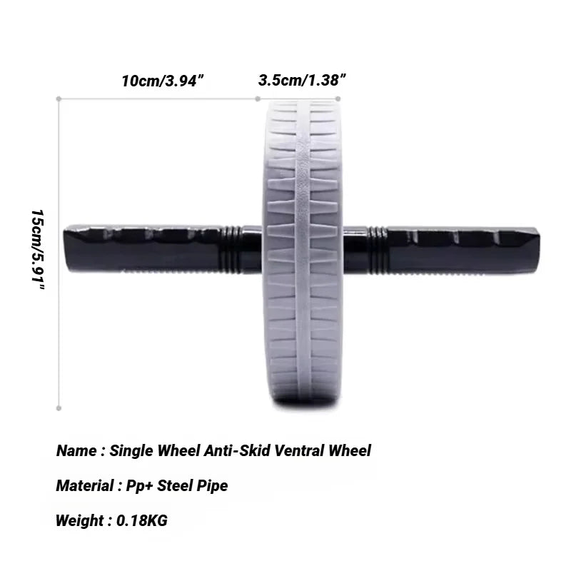 Abdominal Wheel Non-Slip Roller for Muscle Strength Training