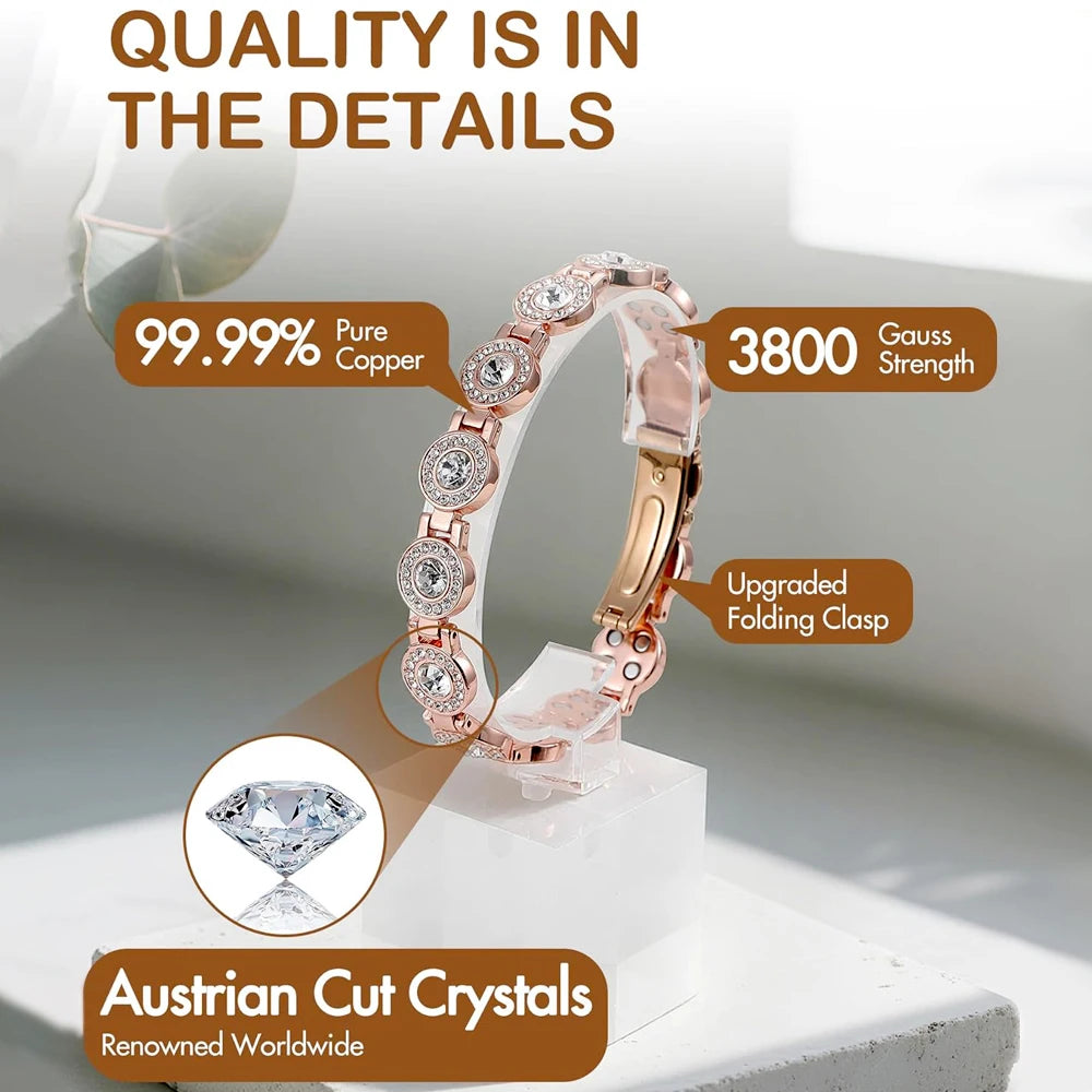 Magnetic Bracelet for Women Casual Wear and Gift Jewelry