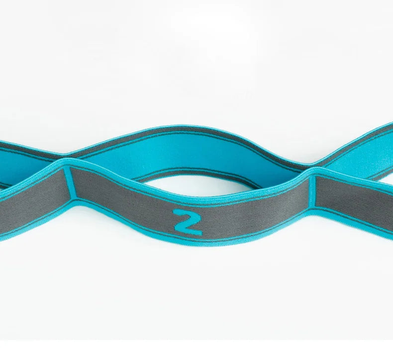 Elastic Yoga Stretching Strap with Loops for Ballet, Yoga and Pilates