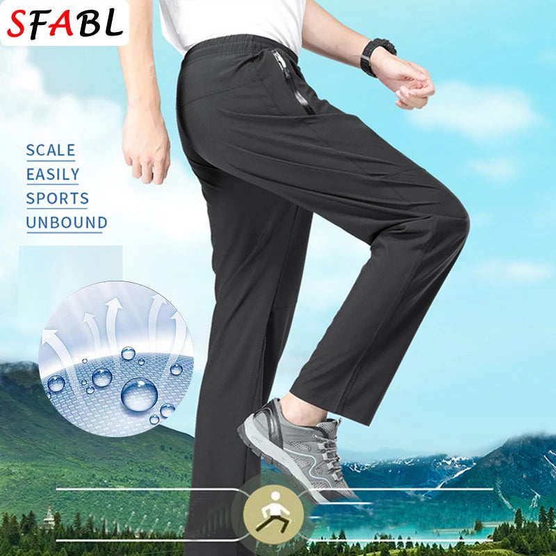 Men Hiking Pants 5XL Quick Dry Outdoor Sport Trousers