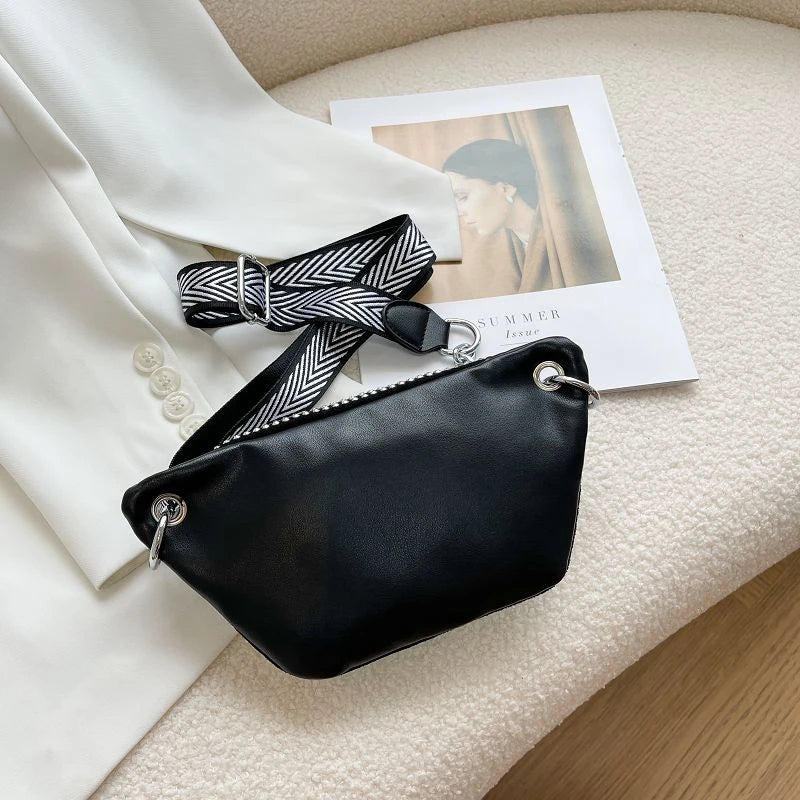 Lady Waist Bag Fashion Chain Crossbody Chest Bag