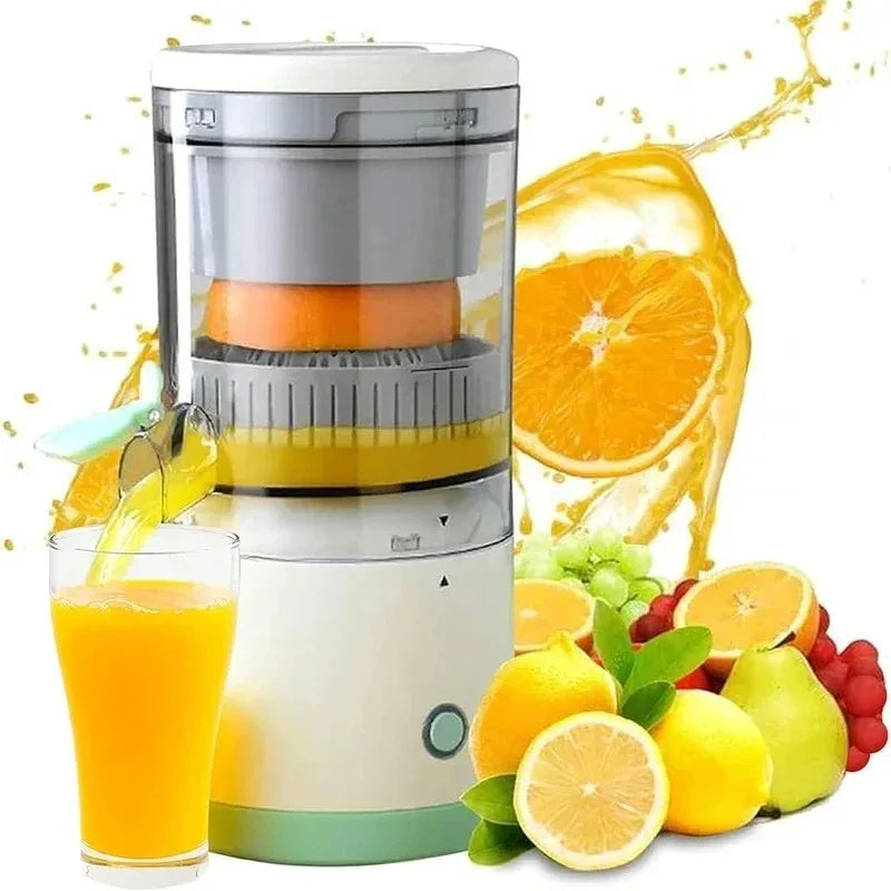 Portable Electric Juicer Wireless USB Rechargeable Citrus Squeezer
