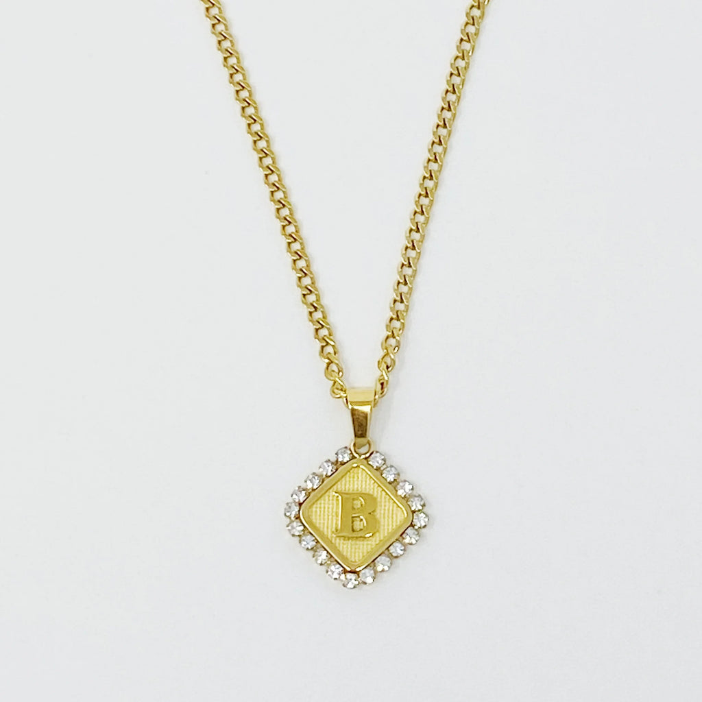 Aztec Delight Initial Necklace