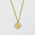 Aztec Delight Initial Necklace