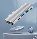 Multiport USB-C Hub Type C to USB 3.0 4K HDMI Adapter for Macbook Pro / Air USA
