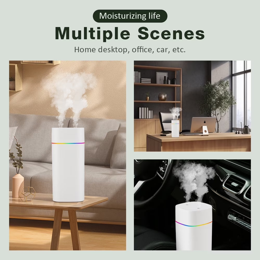 Humidifier for Bedroom & Large Rooms - 2025 New 12H Quiet Operation, LED Night Light, Safe Mist for Babies, Kids & Adults
